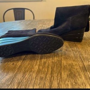 Brand new Salvatore Ferragamo wedge boots.